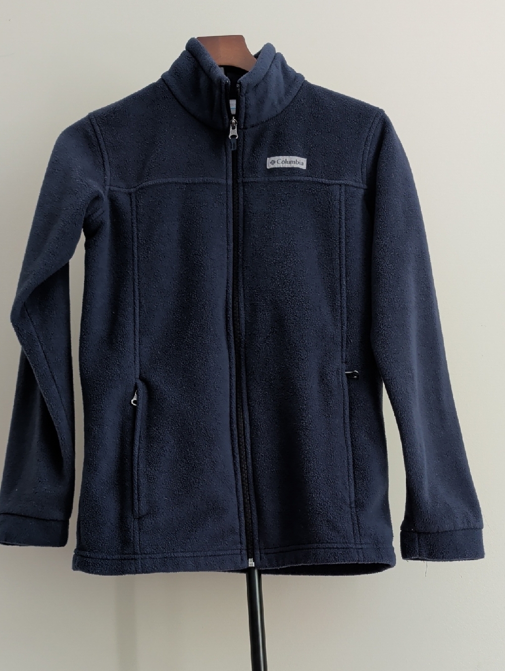 Columbia Kids Navy Full-Zip Fleece Jacket